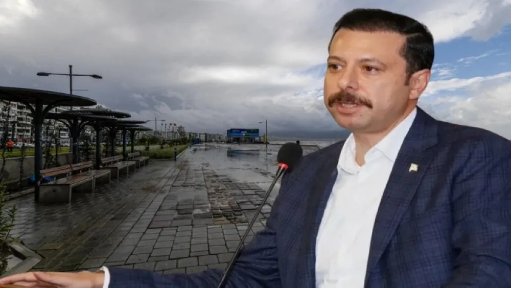 AK Partili Kaya’dan ‘fırtına duvarı’ eleştirisi: Distopyanın kralı İzmir’de!