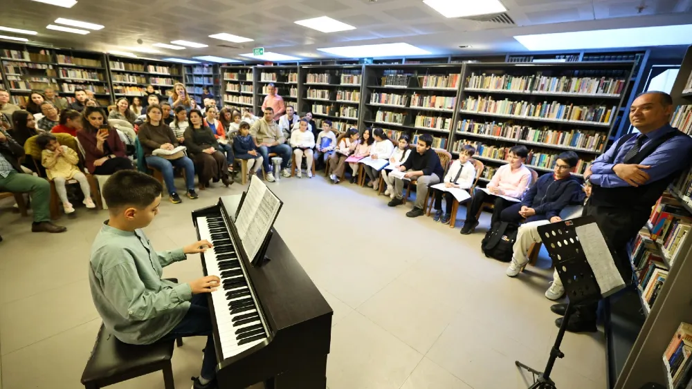 Selçuk’ta Kütüphane Haftası müzik, resim ve yaratıcı drama ile kutlandı