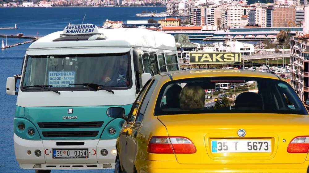 İzmir'de taksi ve minibüslere zam talebi