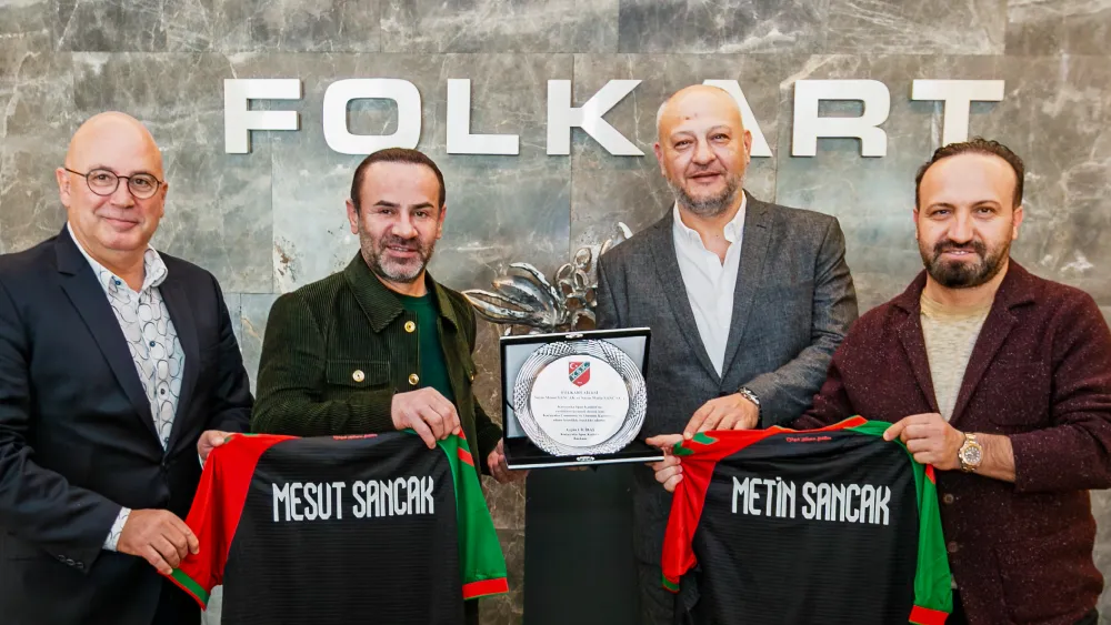 Karşıyaka Spor Kulübü’nden (KSK) Folkart’a teşekkür ziyareti 