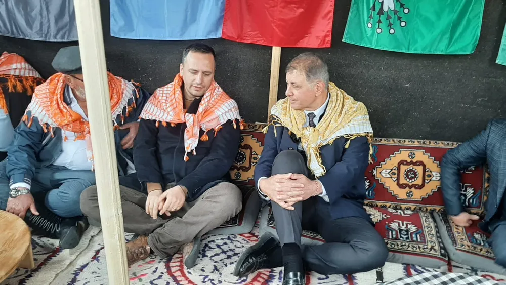 Serbest kalan Eşki ve Tugay, Yörük Şenliği'nde buluştu