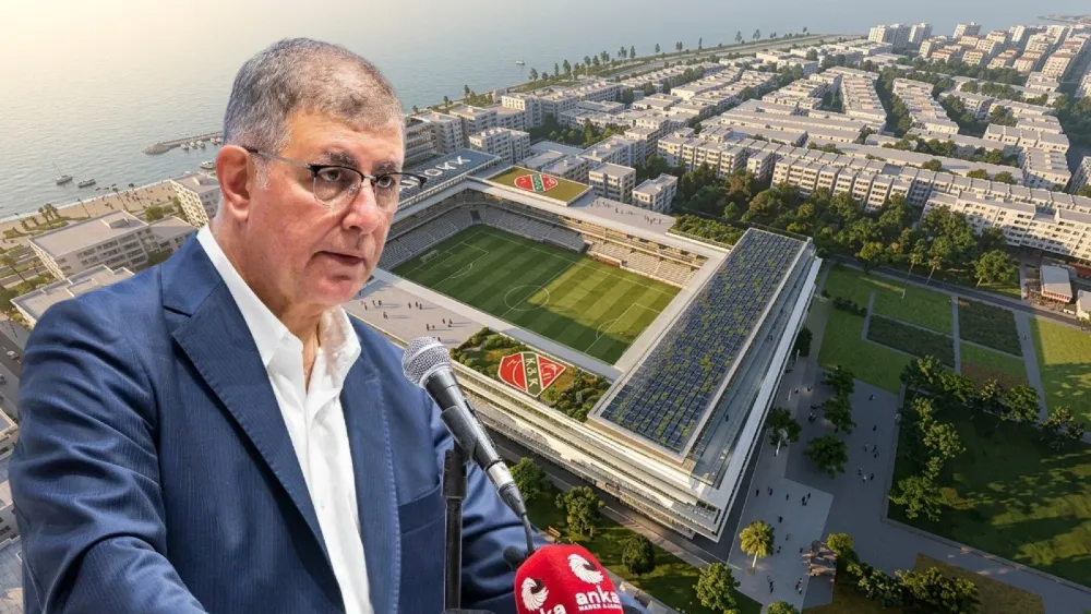 Cemil Tugay'dan Karşıyaka Stadı açıklaması: 15 gün içinde zeminde çalışmalara başlanacak