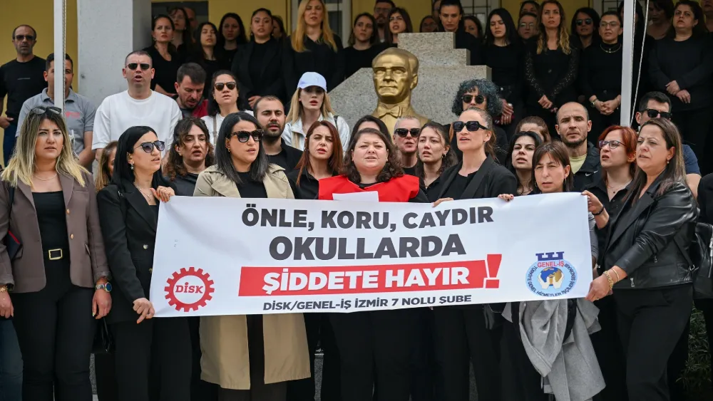 Bornova'dan okullardaki şiddete karşı tek ses