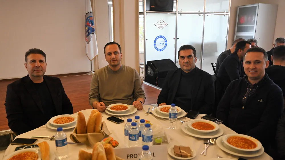 Başkan Eşki 3. Sanayi Sitesi esnafının kuru fasülye gününe katıldı