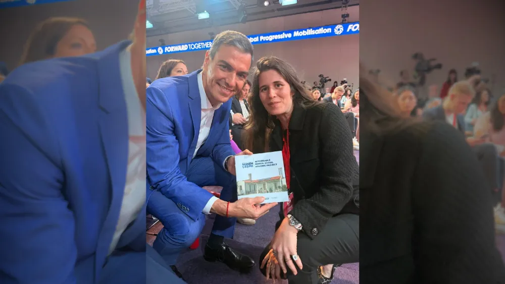 Lal Denizli, İspanya Başbakanı Sanchez'e 'Hanem Çeşme'yi anlattı!