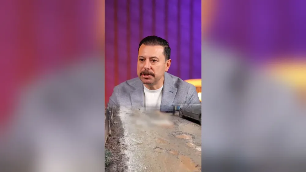 AK Partili Kaya’dan İzmir’deki bozuk yollara eleştiri!