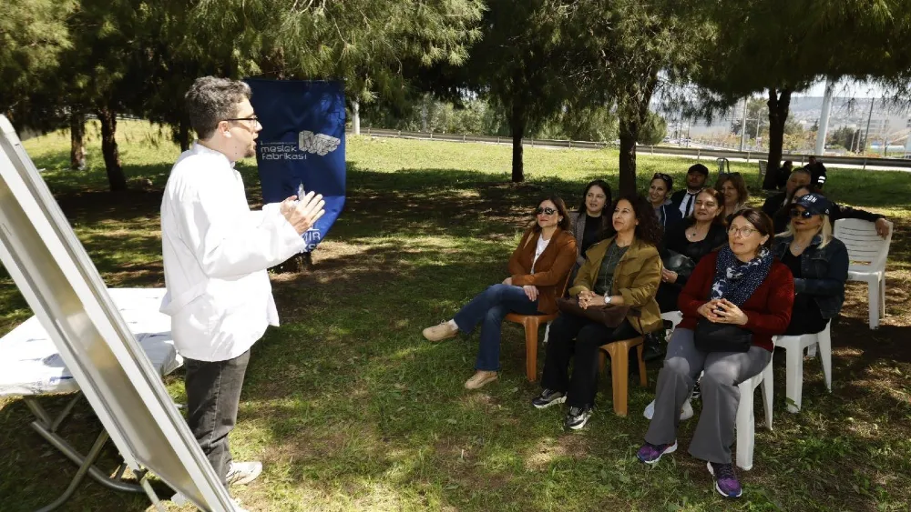 Bu kapının arkasında Meslek Fabrikası çalışanlarının eğitim tutkusu var