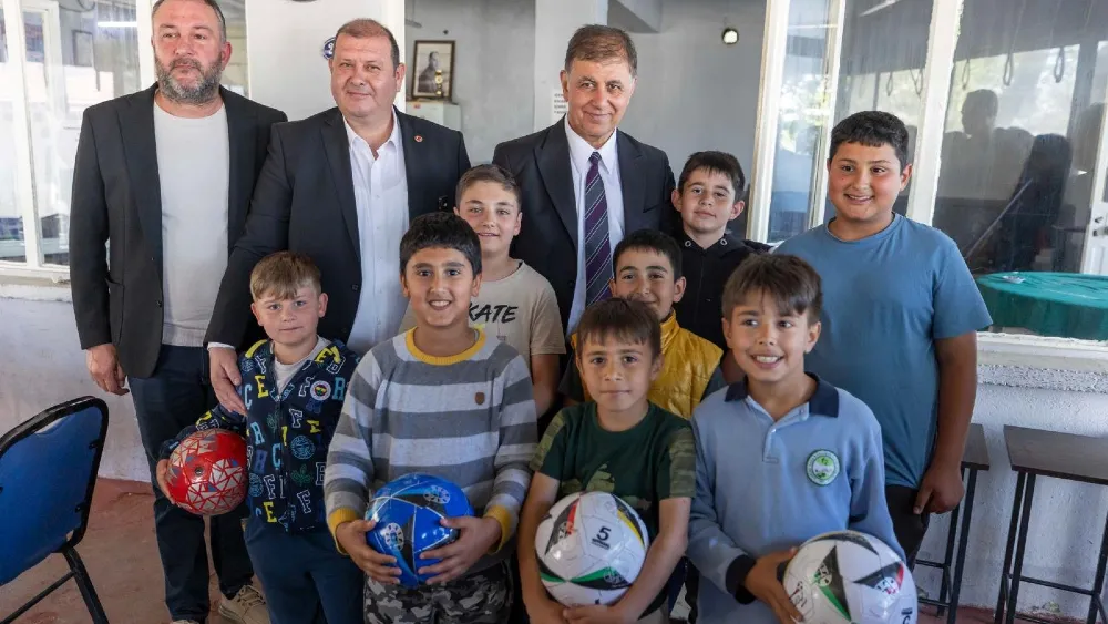 Başkan Tugay'dan Menderes'e teşekkür turu