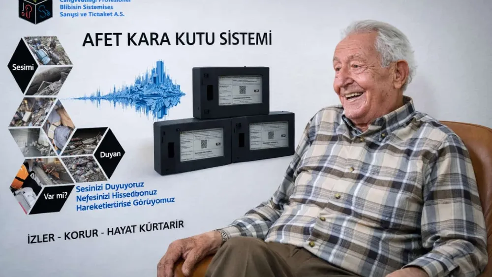 Tecrübeli deprem profesöründen afet kara kutu sistemi! 