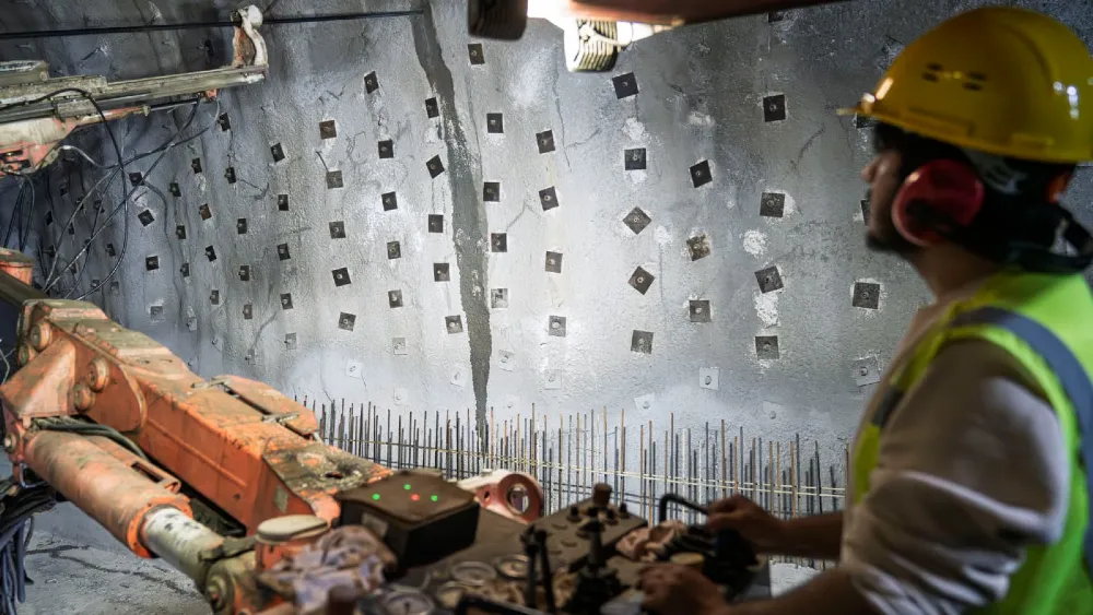 Onat Tüneli’nde çalışmalar sürüyor