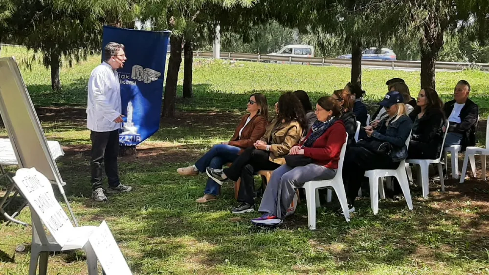 Meslek Fabrikası'nda eğitim çimler üzerinde devam ediyor