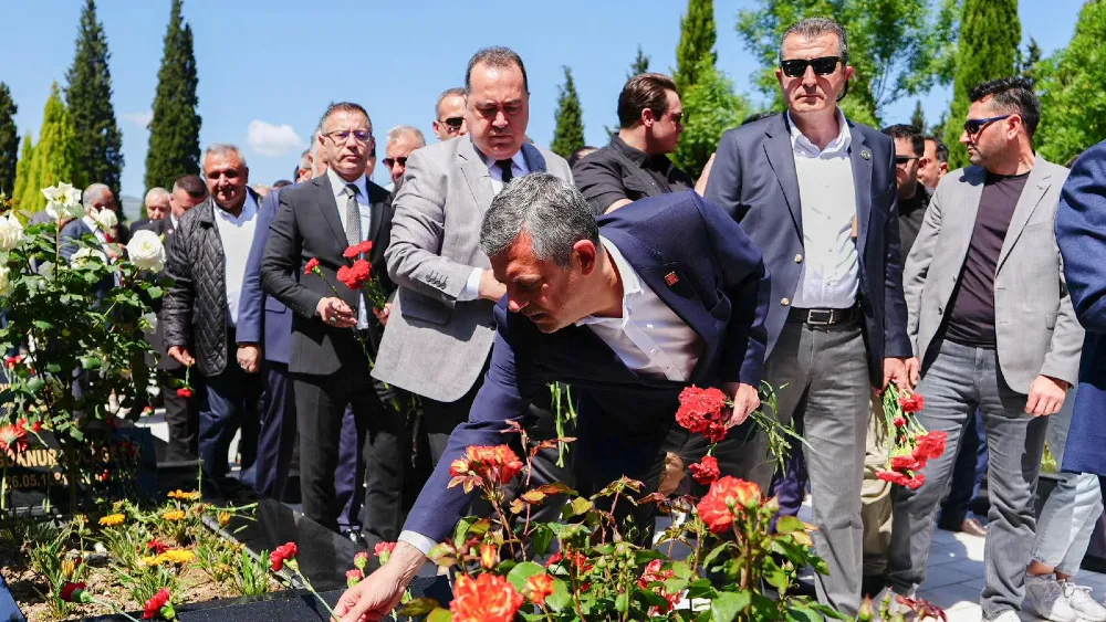 Soma Maden Şehitleri Facianın 12’nci yılında anıldı… CHP lideri Özel ve Dutlulu da katıldı…