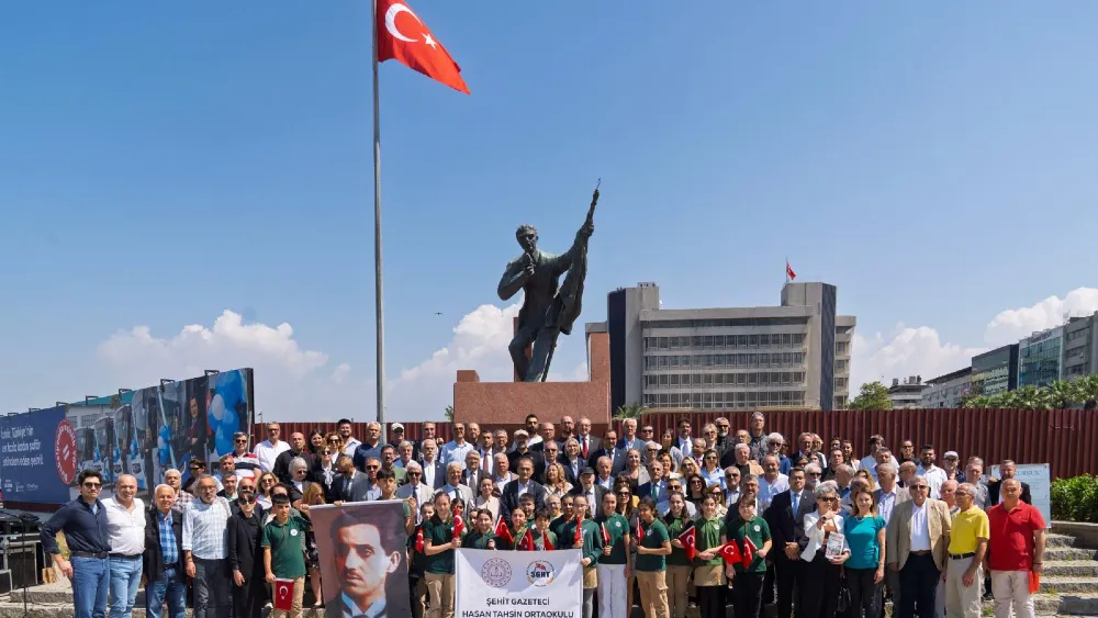 Hasan Tahsin, İlk Kurşun Anıtı’nda anıldı: Özgürlüğün ateşi sönmeyecek