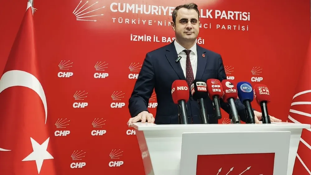 CHP İzmir İl Başkanı Çağatay Güç: İktidar İzmir halkının hakkını vermiyor. İzmirliye eziyet ediyor
