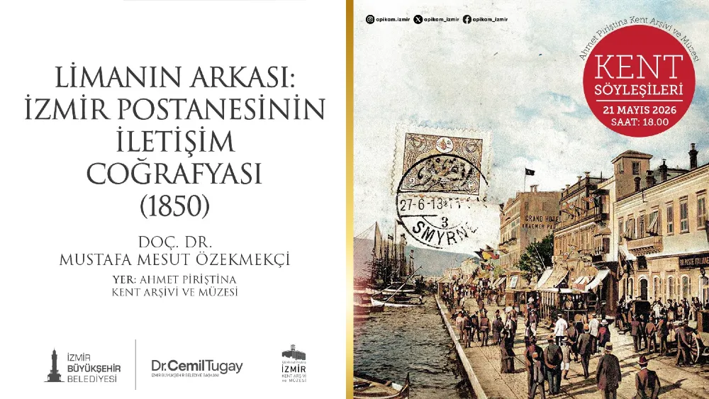 İzmir Postanesinin İletişim Coğrafyası gün yüzüne çıkıyor
