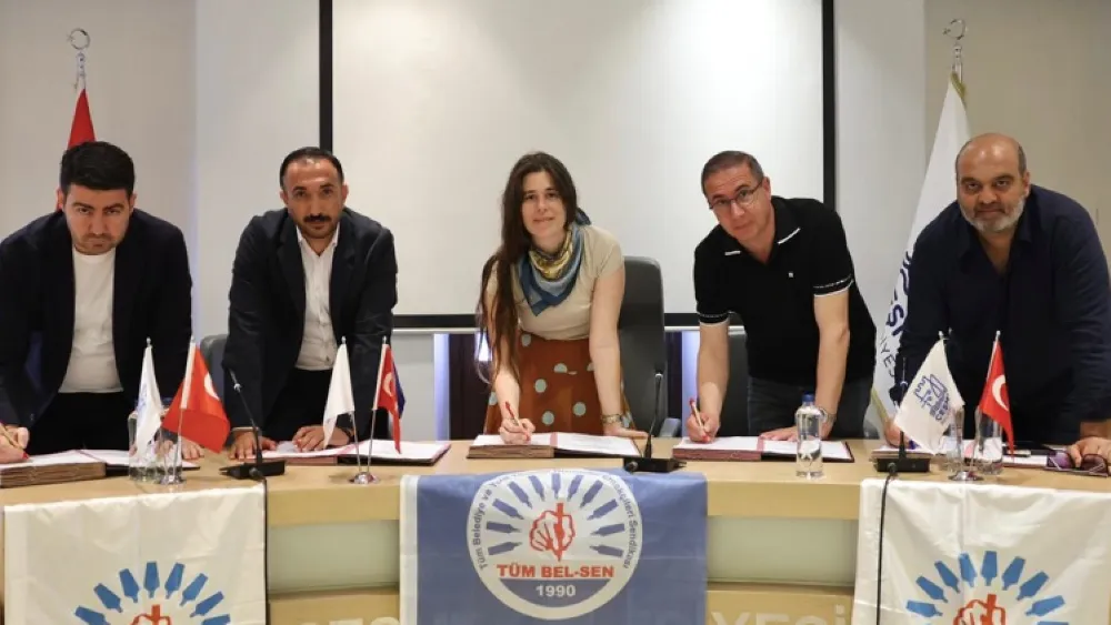 Çeşme Belediyesi, Tüm Bel-Sen ile toplu iş sözleşmesini imzaladı