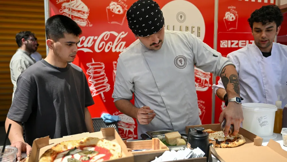 Sanayi sitesinde sokak lezzetleri festivali