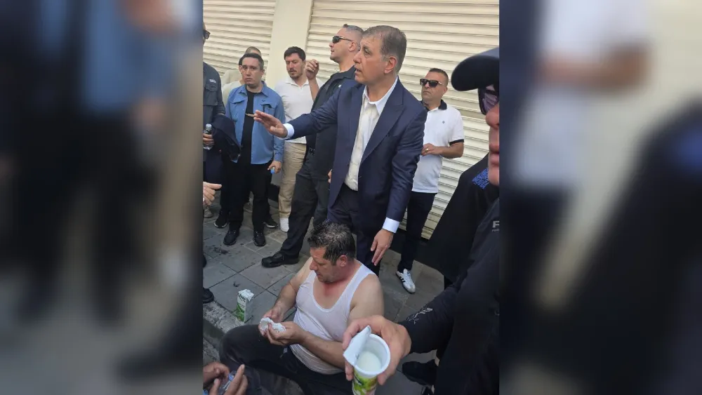 Gazdan etkilenen partiliye Tugay’dan destek