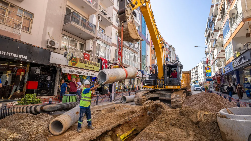 İZSU’dan Balçova’ya 110 milyon liralık altyapı yatırımı