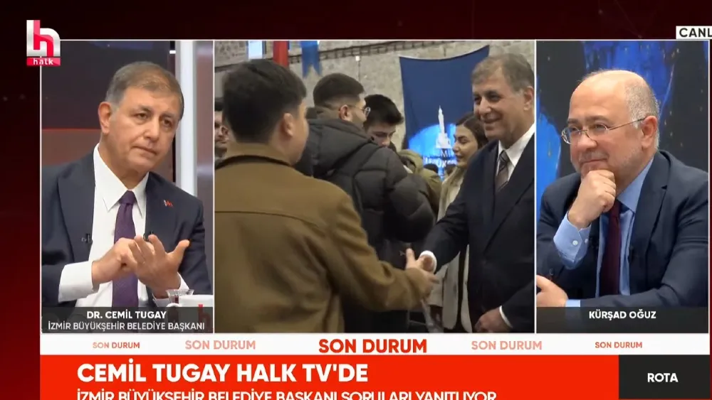 Canlı yayında Başkanın gözyaşları