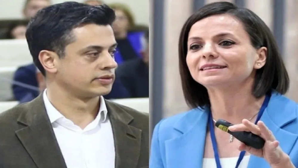 Karabağlar Meclisi'nde şirketler tartışması… AK Partili Eroğlu’ndan çarpıcı iddialar, Başkan Kınay’dan “temcit pilavı” cevabı