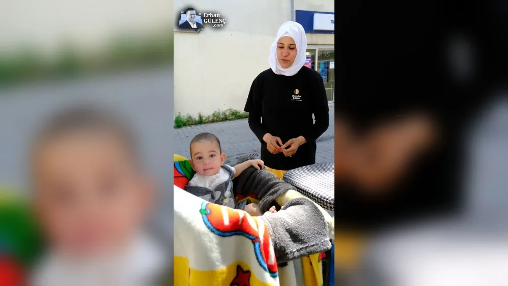 Bir annenin azmi...3 çocuğuyla yaşam mücadelesi veriyor