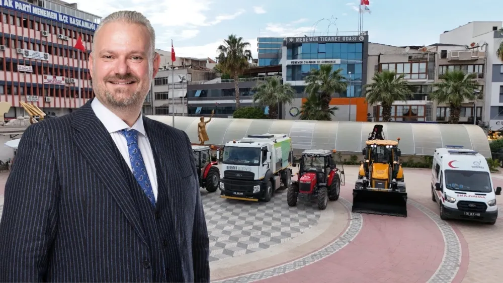 Menemen Belediyesi araç filosu yeni araçlarla güçlendi