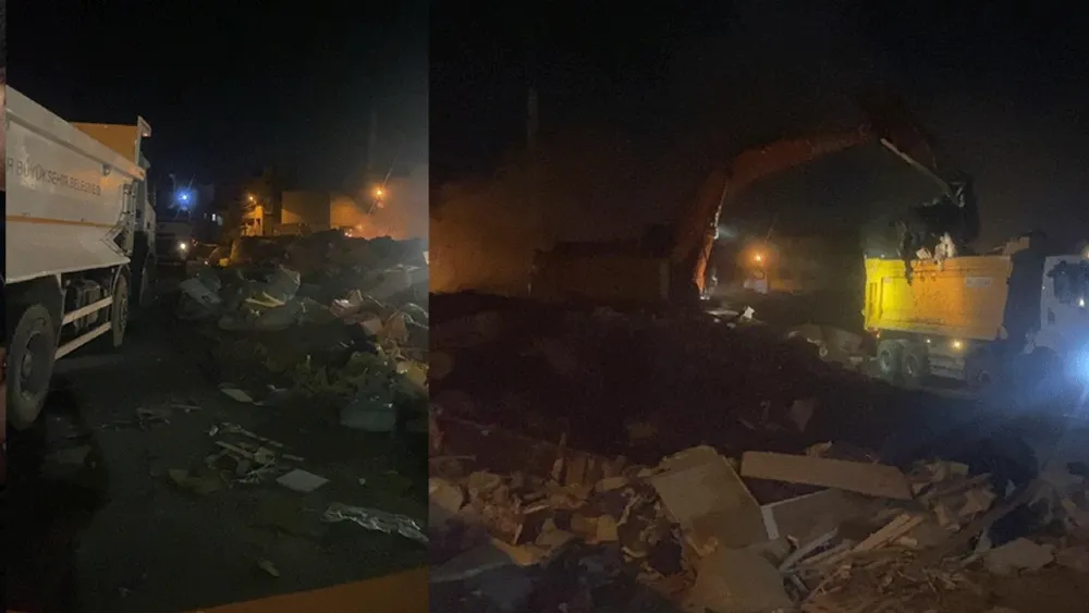 Sanayideki çöp krizine büyükşehir el koydu!
