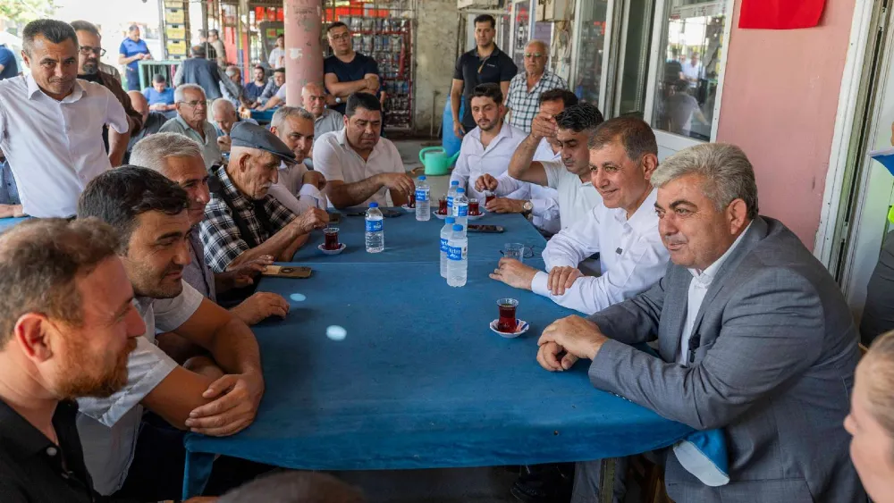 Başkan Tugay'dan Küçük Menderes turu