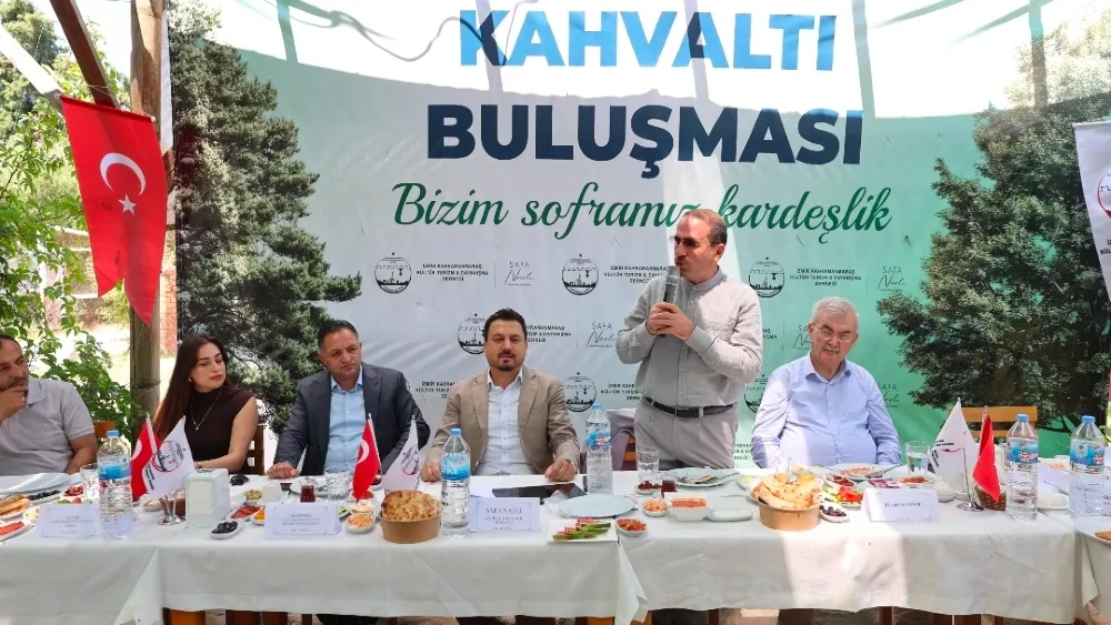Kahramanmaraşlılar Bornova'da kahvaltı programında buluştu!