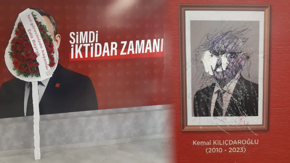 CHP İl Binası'nda fotoğraf savaşları