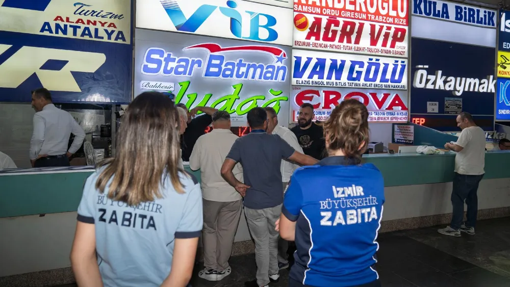 Otogardaki işgale karşı haczin önü açıldı