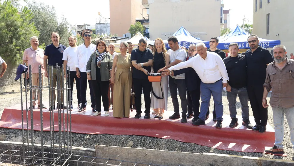 Konak’ta Beştepeler Taziye Evi’nin temeli atıldı