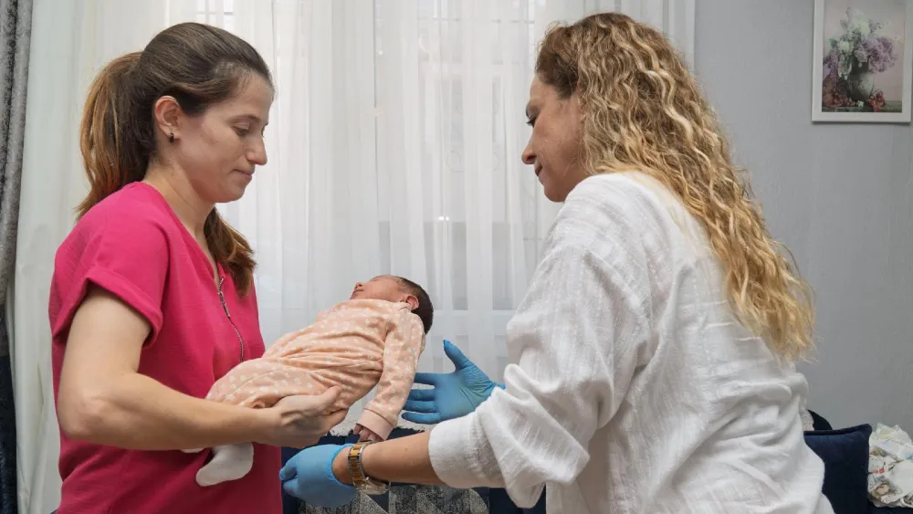 Bebekler için 30 ilçede hoş geldin desteği
