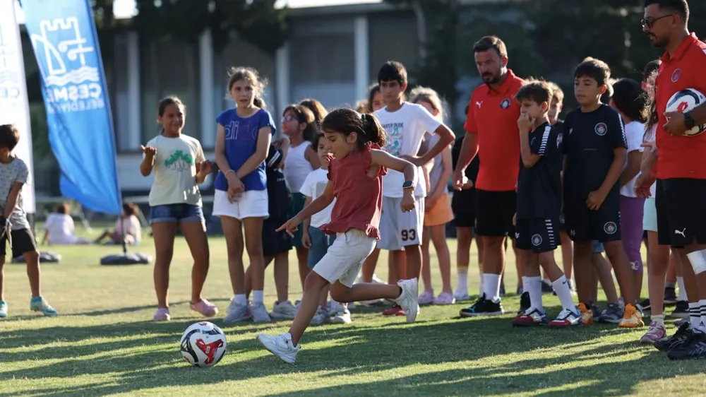 Çeşme Belediye Spor Yaz Spor Okulları kapılarını açtı