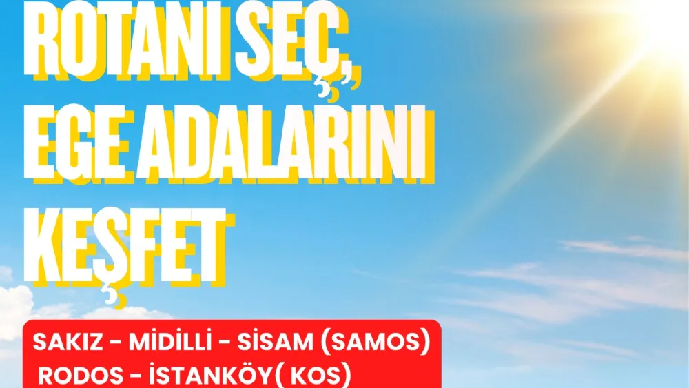İZDENİZ’den Ege adalarına online feribot bileti kolaylığı