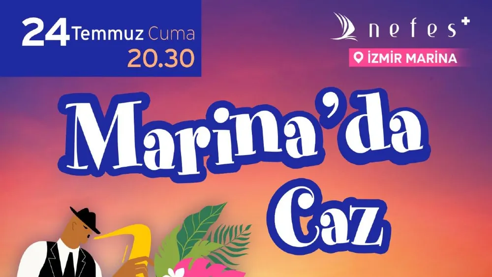 İzmir Marina müzikle hareketleniyor