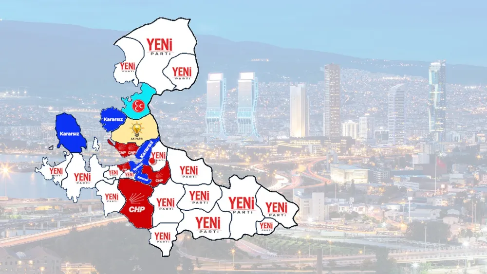 CHP’nin kalesi İzmir el değiştirdi… YENİ Parti çoğunlukta