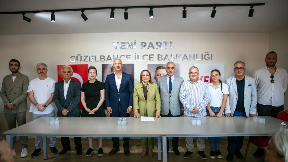 Güzelbahçe de Yeni Parti'ye katıldı
