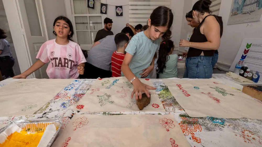 100 yıllık basma kalıpları çocukların elinde yeniden iz bırakıyor