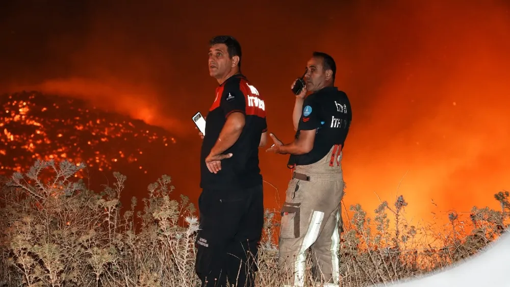 Bergama’da yangın alarmı