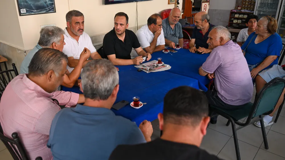 Başkan Eşki’den Ümit Mahallesi buluşması: Bornova’yı ortak akılla, sokak sokak büyütüyoruz