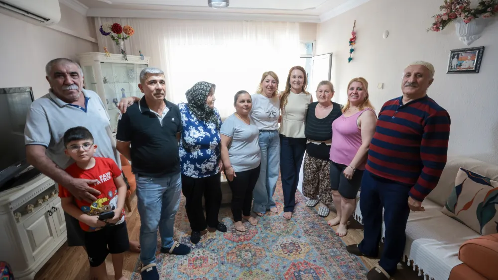 Başkan Mutlu, Konaklı komşularının evlerine konuk oldu