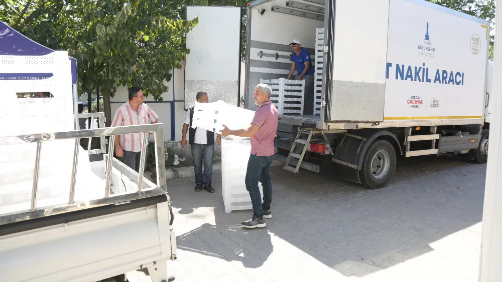 Selçuklu incir üreticilerine Büyükşehir desteği