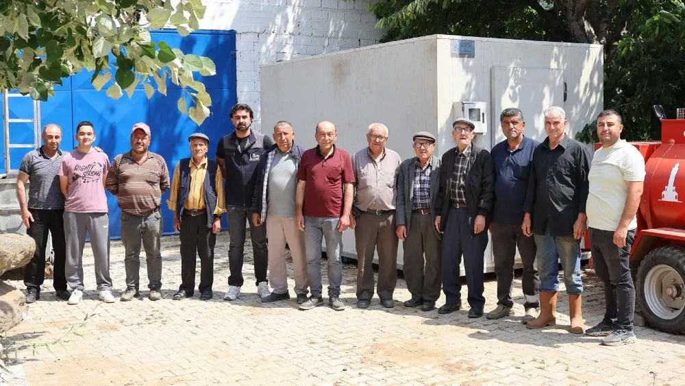 Büyükşehir çiftçinin imdadına yetişti