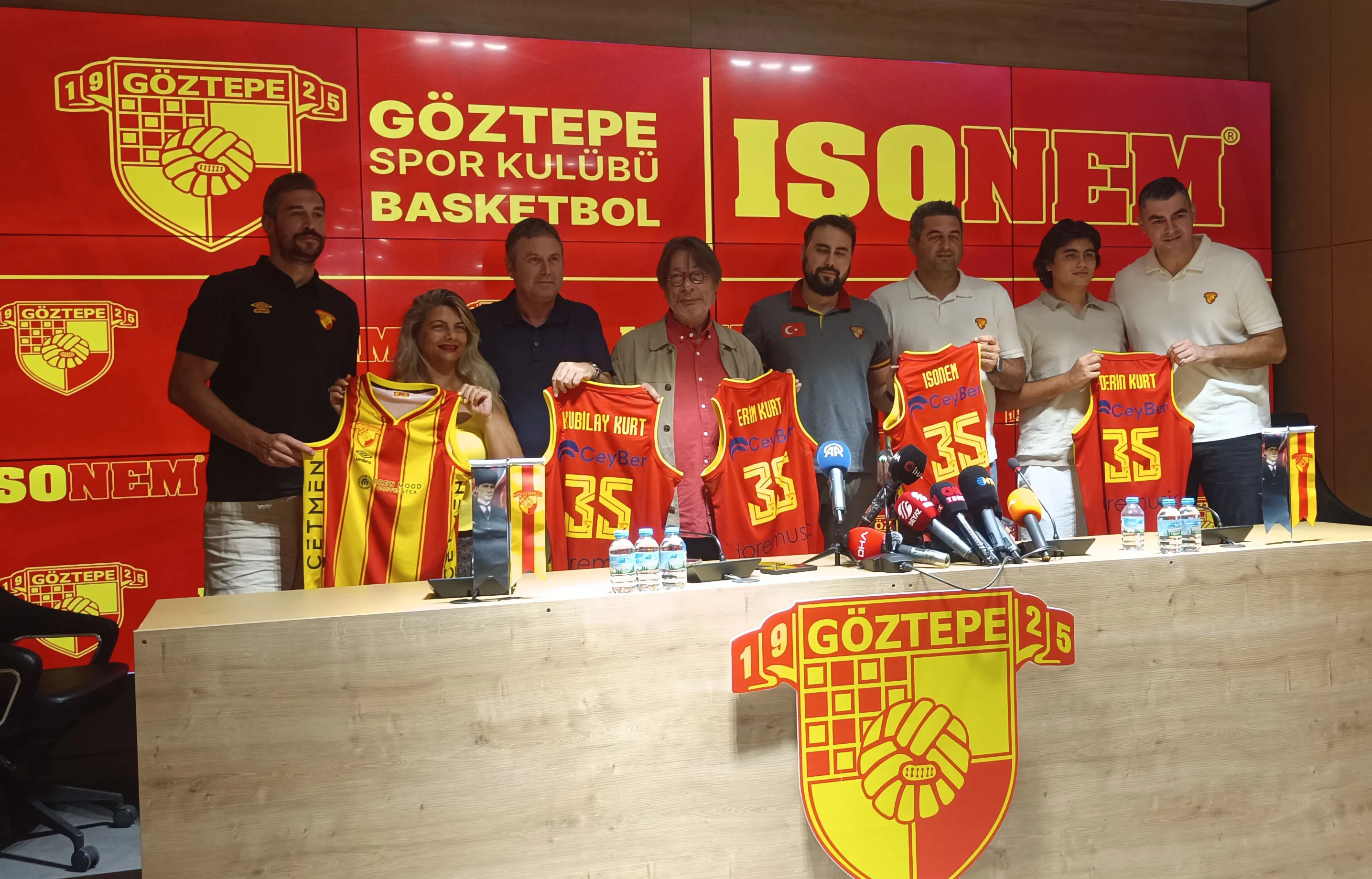 Göztepe Basketbol, ISONEM ile sponsorluk sözleşmesi imzaladı