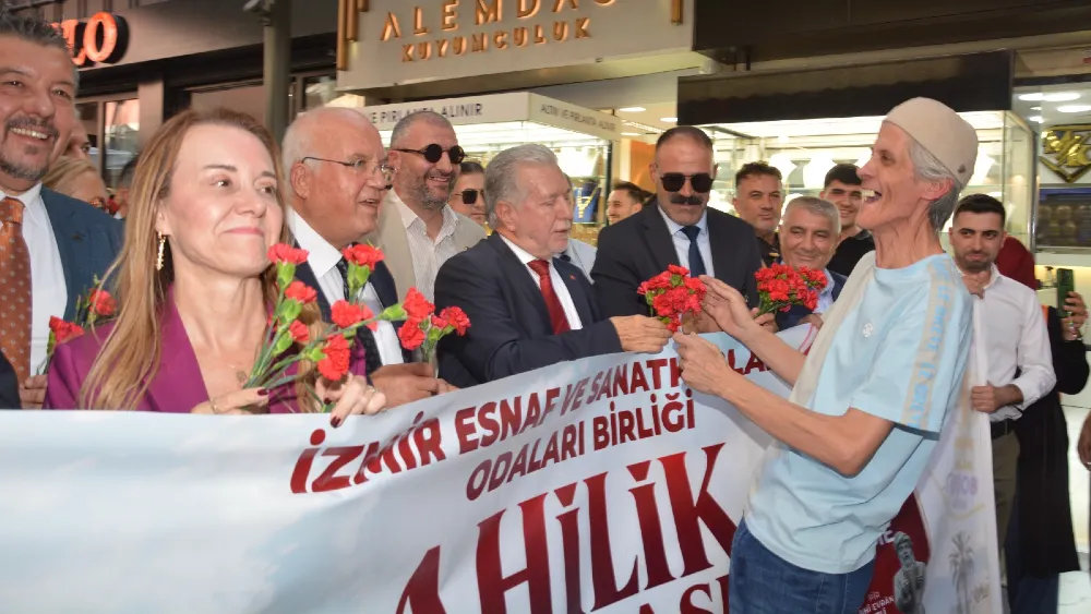 İzmir’de Ahilik Haftası festival tadında kutlandı… Başkan Ata’ya büyük ilgi…