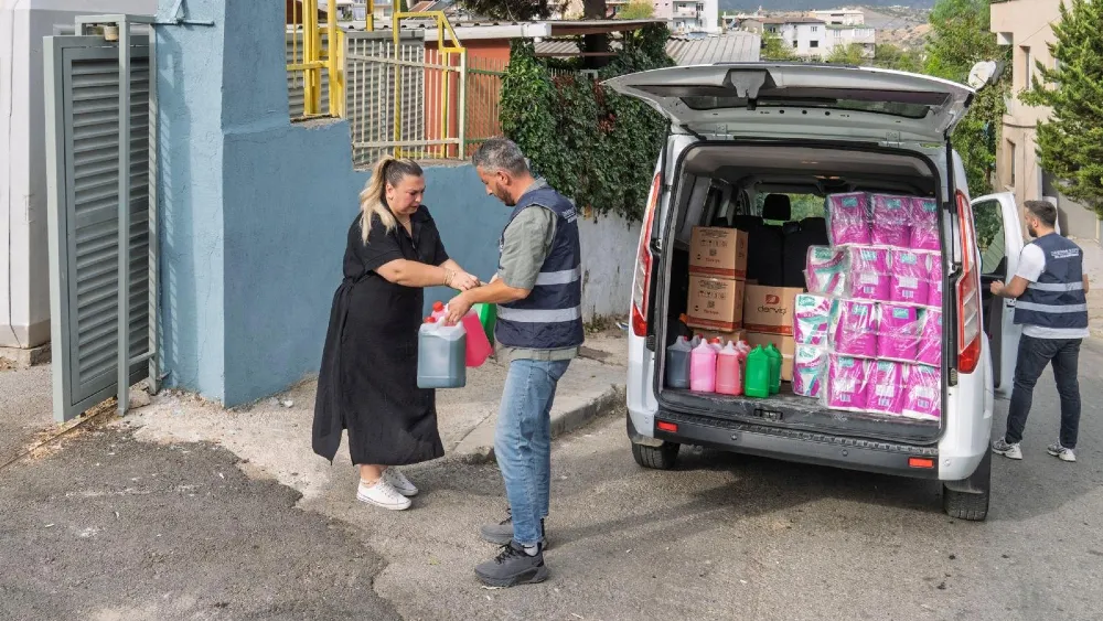 Büyükşehir’den okullara hijyen desteği