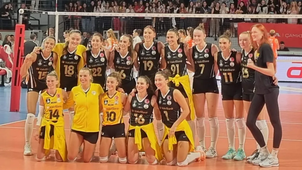 Aras Kargo Dostluk Turnuvası’nda şampiyon Vakıfbank