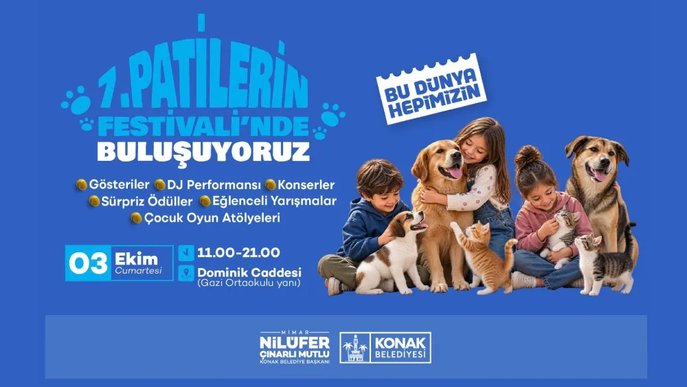 Patilerin Festivali ’Satın alma, sahiplen’ mottosuyla 7. kez İzmirlilerle buluşuyor